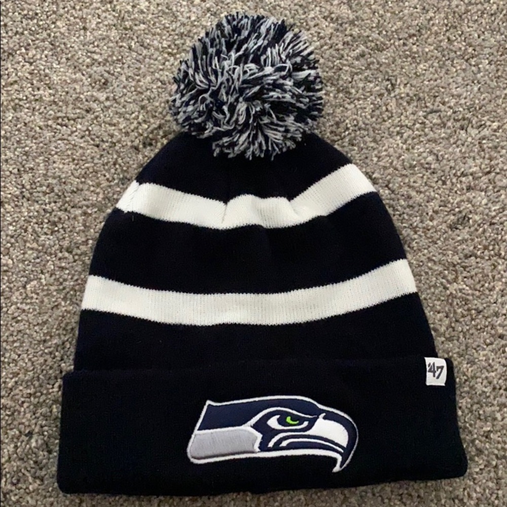 Seahawks beanie